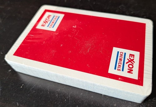 Exxon chemical playing cards - exxon,