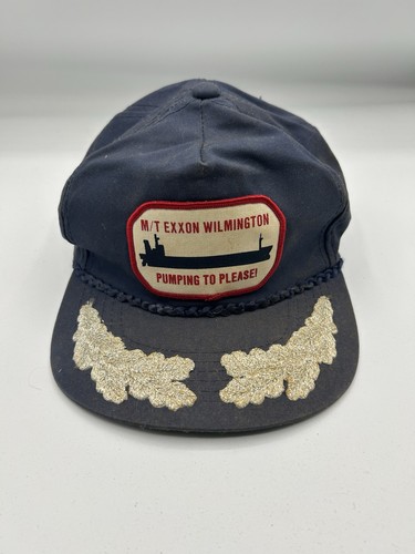 Exxon vintage hat trucker oil - hat,
