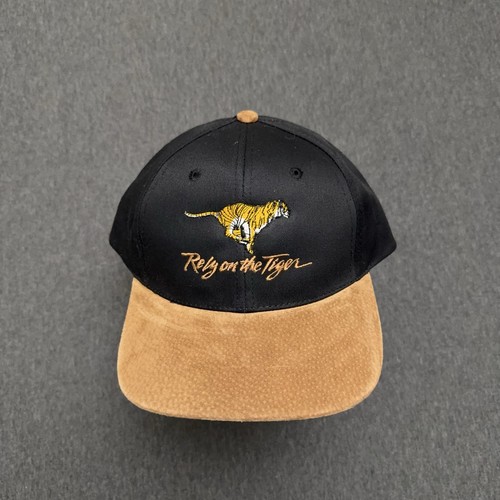 Vtg exxon mobil hat - osfa, black