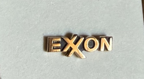 Exxon usa gold tie - gold,